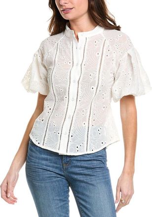 Gracia Eyelet Top