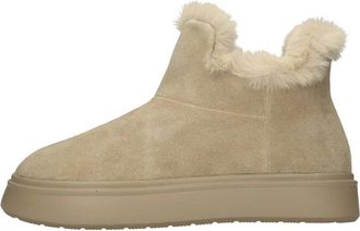 Emanuelle Vee Schoenen, Dames, Beige, 37 EU, Leer, 452M-803 Enkellaars