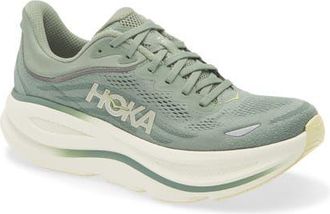 Hoka One One Bondi 9 Running Shoe in Succulent /Fern at Nordstrom, Size 10.5