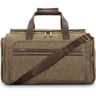 Hartmann Tweed Travel Duffel in Tweed/natural Leather at Nordstrom