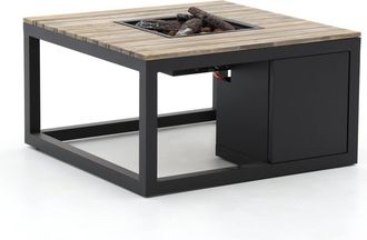 Cosi raw lounge vuurtafel 100x100x55cm