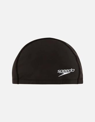 Speedo Unisex Adult Pace Swim Cap - Black - Size: ONE size