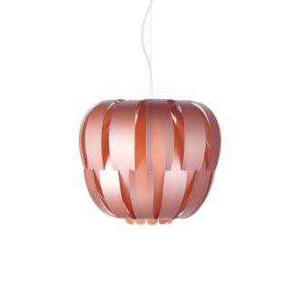 Linea Zero Suspensi&oacute;n De Metal Rosa En Metal Cromado Cm. 29x22