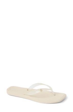 Reef Solaye Waterproof Flip Flop in Clear at Nordstrom, Size 11