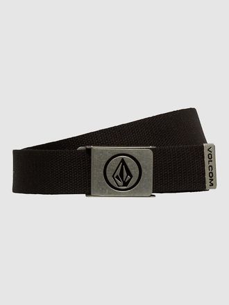 Volcom Circle Web G&uuml;rtel schwarz