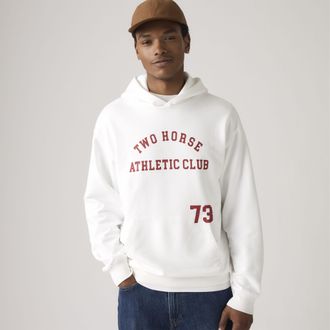 Levi's Two Horse Cropped Hoodie - Mens - XL - White