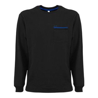 Sun 68 Heren, Sweatshirts & Hoodies, Zwart, Maat: 2XL Katoen