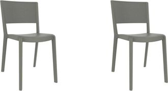 Resol spot Set 2 Silla Interior, Exterior Gris Verdoso