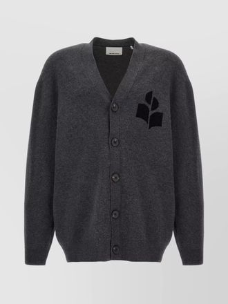 Isabel Marant v-neck cardigan soft texture front pockets