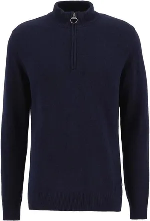 Barbour Holden Quarter-Zip - Heren - Truien - Blauw - Maat: XL Wol