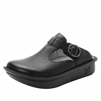 Alegria Womens Classic Clog In Upgrade Black