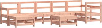 vidaXL Juego De Muebles De Jard&iacute;n 8 Pzas Madera Maciza Abeto Douglas Vidaxl