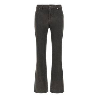 7 For All Mankind Dames, Jeans, Grijs, Maat: W27 Katoen