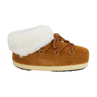 Moon Boot Fitness, Dames, Bruin, 37 EU, Polyester, EVX Suede Mule