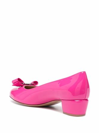 Ferragamo Ornament Pump - Pink