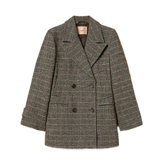 Twinset Mujer, Abrigos, Marrón, Talla: XS