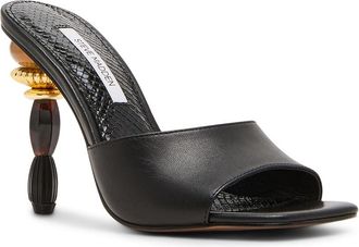 Steve Madden Sia Womens Sandals Black : 9.5 M, Synthetic