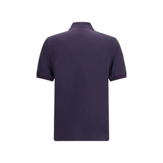 Brunello Cucinelli Cotton Polo Shirt - Purple