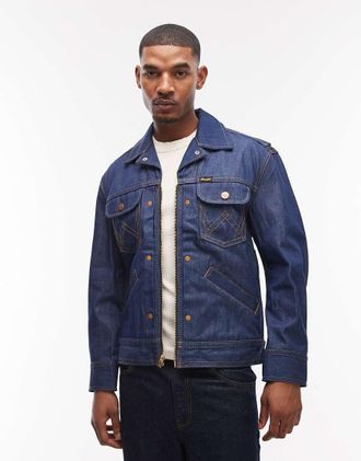 Wrangler Super Capsule - Giacca in denim grezzo-Blu
