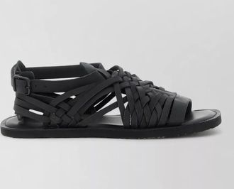 Yohji Yamamoto braided leather sandals