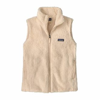 Patagonia Womens Los Gatos Fleece Vest In Natural