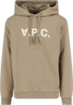 A.P.C. A. P.C. Logo Hooded Sweatshirt