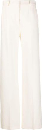 Stella McCartney straight-leg wool trousers - women - Wool - 40 - Neutrals