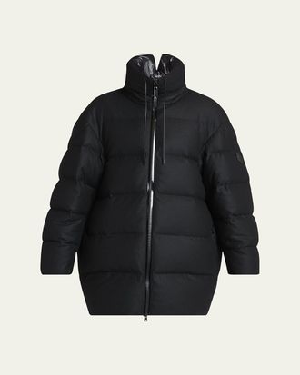 Moncler x EE72 by Edward Enninful Maarutha Long Down Jacket