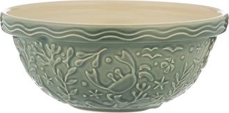 Mason Cash Nautical Collection Crab Size 18 Mixing Bowl, 2.85 Quart in Green at Nordstrom