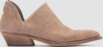 Officine Creative Noelie DD 106 Suede Ankle Boots in Taupe at Nordstrom, Size 39
