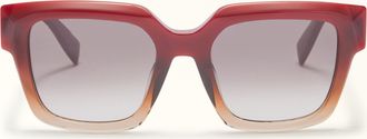 Furla Sunglasses Rubino Red Acetate Woman