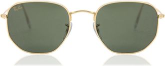 Ray-Ban RB3548 Hexagonal 919631 Mens Sunglasses Gold Size 51