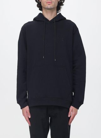 Dondup Cotton Hoodie with Drawstring and Kangaroo Pocket