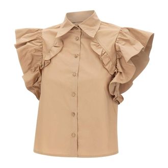 Kaos Shirts, female, Brown, Size: XL Kaos Shirts Brown
