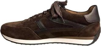 Gabor Sneaker Low 6032.01 - Dames - Sneakers - Bruin - 39 EU - Leer - Schoenen