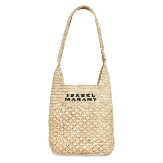 Isabel Marant Praia Small Bag - female - Isabel Marant - Shoulder Bags - Beige - ONE SIZE - Bags
