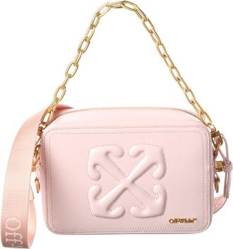 Off-white Medium Leather Camera Bag
