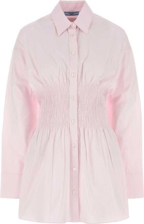 Prada Pastel pink poplin shirt