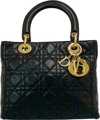 Dior Pre-owned Dior Medium Lambskin Cannage Lady Ladies N7IHPH8JX0V0JJH3