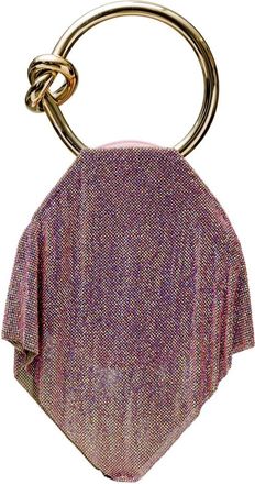 Benedetta Bruzziches Casper Tas - Dames - Handtassen - Roze - ONE Size - Satijn - Tassen