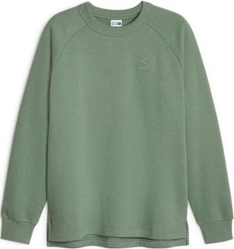 Puma Loose-Fit Sports Pullover Sweatshirt Green 625299-44