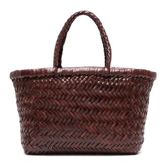Dragon Diffusion Mini Cesta Flat Gora - Bags - Mujer - Marr&oacute;n - ONE SIZE