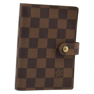 Louis Vuitton Pre-owned Day Planner Cover - - Pre-owned - Donna - Marrone - ONE SIZE