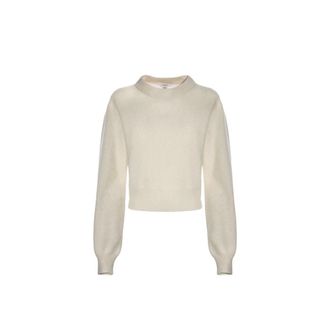 Malo Girocollo Costa Cort - female - Malo - Cashmere Knitwear - White - XS - Knitwear