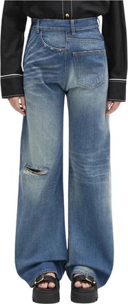 Maison Margiela Loose-fit Jeans - Dames - Loose Fit Jeans - Blauw - W26 - Jeans