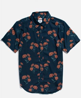 Bridge & Burn Grant Slim Shirt in Wildflower at Nordstrom, Size Xx-Large