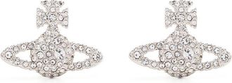 Vivienne Westwood Intricate Silk and Nylon Orb-Stud Earrings