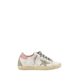 Golden Goose Witte Kalfslederen Bos Taurus Lage Sneakers