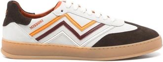 Missoni Zigzag Sneakers - Heren - Sneakers - Veelkleurig - 44 EU - Leer - Schoenen