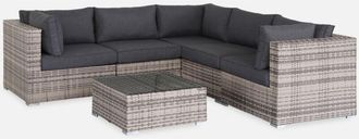 Sweeek Conjunto De Muebles De Jard&iacute;n De 5 Plazas